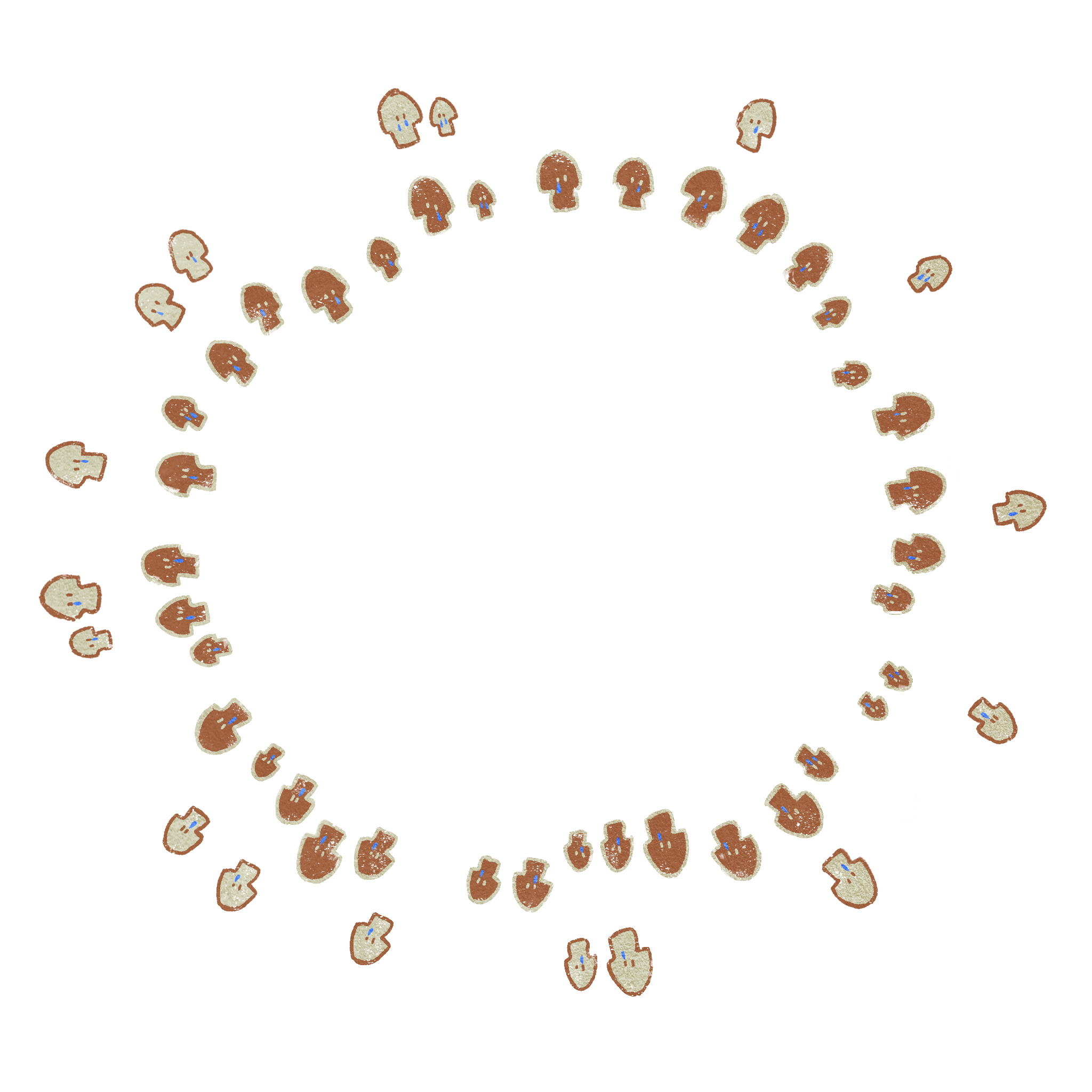 Nokko Mushroom Scrawl BBlueprint