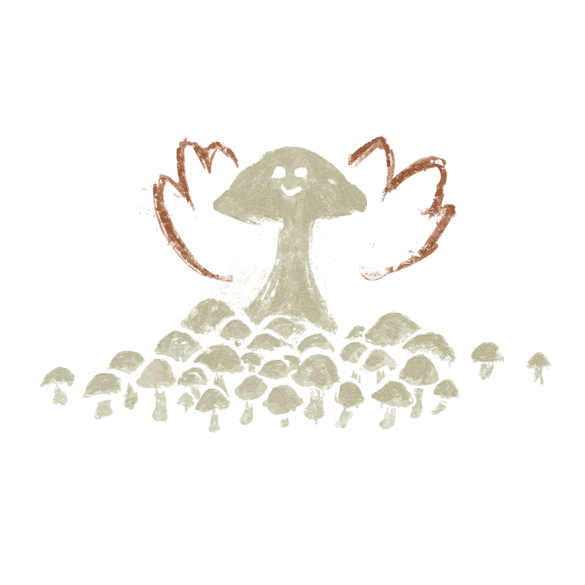 Nokko Mushroom Scrawl DBlueprint